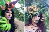 Anh chàng... “người đẹp đến từ hoa quả sơn” gây sốt 