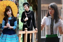 Thiếu nữ khoe sắc trong trang phục dân tộc (P3)