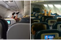 Khoảnh khắc hài hước trên máy bay