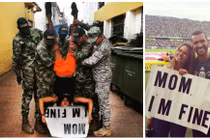 Trai đẹp du hí khắp nơi không quên báo cáo “Mẹ, con khỏe“