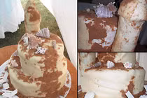 Những bánh cưới thảm họa có thể khiến cô dâu phát khóc