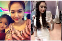 Bất ngờ với nhan sắc của bà mẹ 8X hai con