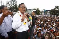 CNRP biểu tình phản đối kết quả bầu cử Campuchia