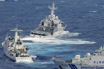 Tàu cảnh sát biển Trung-Nhật “cài răng lược” gần Senkaku 