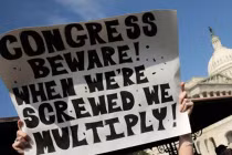 Người Mỹ biểu tình phản đối đóng cửa chính phủ 