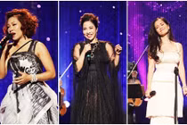Mỹ Linh, Hà Trần, Hồng Nhung phiêu hết mình trong liveshow Quang Dũng