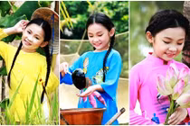 Tan chảy với vẻ đáng yêu của cô bé dân ca Nghi Đình 