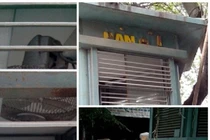 Bốt CSGT trông như... ổ chuột