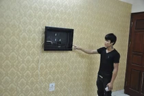 Chiêu trộm mới: Mang vali vào nhà nghỉ lấy tivi