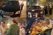 Xe biển xanh VFF gây tai nạn: Xác định danh tính tài xế