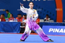 Nhan sắc diễm lệ của nữ hoàng wushu Philippines