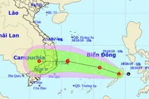 Dự báo thời tiết 30/10: Bão giật cấp 11 tiến sát Bình Định - Ninh Thuận