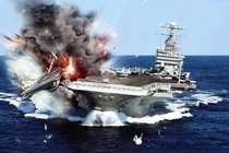 Muốn đánh chìm tàu sân bay Mỹ, Iran phải tấn công theo kiểu... tự sát?