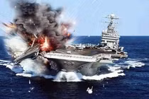 Muốn đánh chìm tàu sân bay Mỹ, Iran phải tấn công theo kiểu... tự sát?