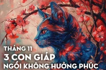 Gặp dữ hóa lành, tháng 11, 3 con giáp này ngồi không hưởng phúc 