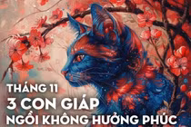 Gặp dữ hóa lành, tháng 11, 3 con giáp này ngồi không hưởng phúc 