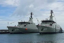 Indonesia hạ thủy cùng lúc 2 tàu tuần tra PC-60