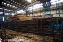 Ghé thăm nơi đóng tàu chiến hiện đại nhất cho Việt Nam