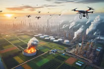 Nga 'phủ giáp' chống UAV cảm tử cho các nhà máy lọc dầu