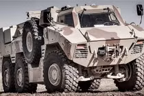 Ngỡ ngàng thiết kế dàn xe thiết giáp bánh lốp thế kỷ 21