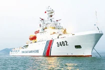 Trung Quốc đưa tàu hải cảnh 4.000 tấn tới Biển Đông