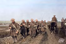 Ảnh màu cực hiếm về trận đánh đẫm máu nhất CTTG 1