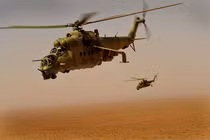 Trực thăng tấn công Mi-35 sẵn sàng chiến đấu ở Afghanistan