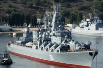 Siêu tuần dương hạm Moskva của Nga tỏa sáng sau đại tu