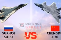Cuộc chiến tàng hình: J-20 Trung Quốc đấu với Su-57 Nga