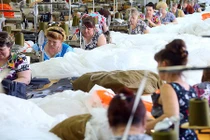 Dù của lính Nga được sản xuất như thế nào?