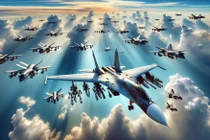 Su-57 Nga có thể mang theo và điều khiển UAV kiểu ‘bầy đàn’