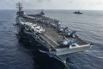 Tàu sân bay Mỹ quay lại Biển Đông, sẽ tái tập trận trong tháng 8