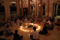 Tĩnh tâm trải nghiệm thiền trà tại ngôi cổ tự lâu đời nhất Quảng Bình