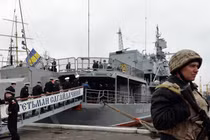 Soái hạm Hải quân Ukraine giờ như "địa ngục trần gian"