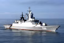 Nga khởi động tàu chiến đầu tiên ở Crimea