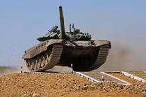 Mục kích dàn xe tăng T-72B3 tranh đấu ác liệt