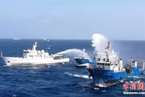 Hải cảnh TQ lại ngang nhiên diễn tập ở Biển Đông