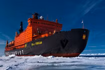 Khủng khiếp hạm đội tàu phá băng nguyên tử của Nga