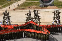 Toàn cảnh lễ khai mạc giải đấu quân sự quốc tế 2015