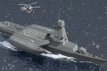 Lộ thông số tàu chiến ba thân của Hải quân Nga