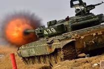 Mãn nhãn xe tăng của Hải quân Nga tranh tài kịch liệt