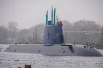 Chiêm ngưỡng tàu ngầm "mới, khủng" của Hải quân Israel