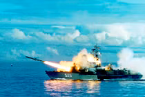 Cố nhồi tên lửa 3 tấn lên tàu chiến nhỏ, Nga thất bại thảm hại