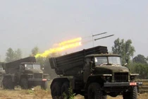 Gruzia lột xác hoàn toàn pháo phản lực BM-21 Grad