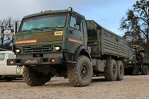 Kỳ diệu khả năng biến hình của xe tải Kamaz-5350 QĐ Nga