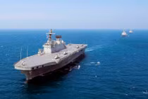 Hàn Quốc biến tàu đổ bộ thành hàng không mẫu hạm