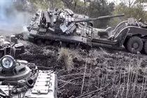 Khó đỡ tài lái xe tăng của binh sĩ Ukraine