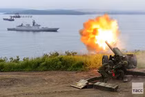 Cảnh Nga đón tàu chiến Ấn Độ khiến Bắc Kinh bực