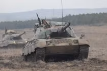 Mục kích xe tăng Leopard 1A1 Thổ Nhĩ Kỳ tập trận