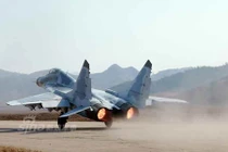Mãn nhãn chiến đấu cơ MiG-29, Su-25 Triều Tiên tập trận